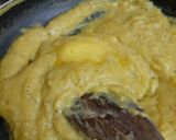 A picture of step 2 of Nendran banana halwa.