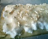 Foto del paso 7 de la receta Coca de hojaldre rellena de crema pastelera
