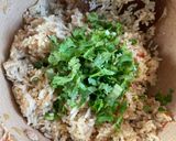 รูปขั้นตอนการทำที่ 3 ของ ข้าวผัดพริกเกลือไข่นุ่ม🧄🌶️