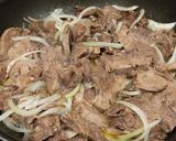 A picture of step 4 of Beef Tongue in Roasted Salsa.