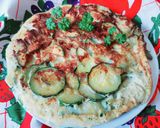 Foto del passaggio 3 della ricetta Frittata di zucchine in padella