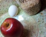 Foto del paso 1 de la receta: Barritas de avena c/trozos de manzana roja