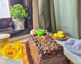 Foto langkah ke 17 dari resep London cake viral.