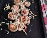 Foto del paso 2 de la receta: Champiñones rellenos con salmón ahumado