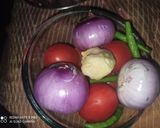 A picture of step 2 of Punjabi Chole.