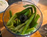 A picture of step 2 of Hainanese-Style Scallion Chili Sauce.