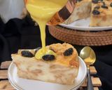 Gambar langkah 4 resipi Puding roti.