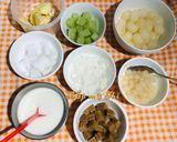 Hình bước làm 1 của món Chè Thái Sầu Riêng