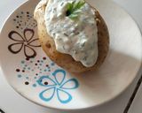 Foto del paso 8 de la receta: Papa horneada rellena de 3 quesos