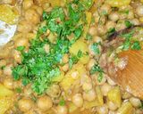 A picture of step 10 of Cumin Tarka Chaat.