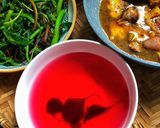 Hình bước làm 1 của món Canh Nước Rau Dền Luộc