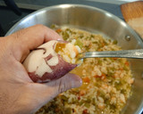 Foto del paso 10 de la receta: Calamares rellenos de arroz y langostinos