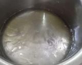 A picture of step 1 of Farfalle creamy pasta.