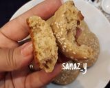 عکس مرحله 6 از دستور کوکی هل و گلاب