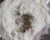 A picture of step 1 of Maida Snacks (Mathri).