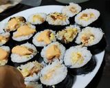 Foto langkah ke 6 dari resep Sushi Mentai Teriyaki.