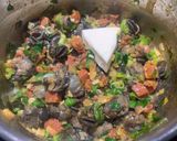 Une image de l'étape 4 de Escargots à l’ail et chorizo.