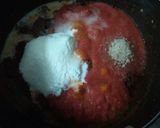 A picture of step 5 of Paneer akbari.