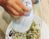 Hình bước làm 3 của món Bánh mì mè cona Hàn Quốc