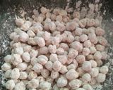 A picture of step 2 of Crunchy chana chilli.