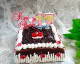 Cara Membuat Birthday Cake Coklat 8