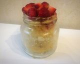 Foto del paso 4 de la receta: Torta en taza de limón y frutillas al microondas! Mug cake