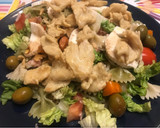 Foto del paso 4 de la receta: Ensalada especial, con pollo a la salsa de miel con mostaza