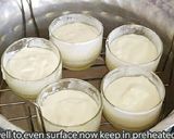 A picture of step 7 of Eggless cupcakes without oven and microwave.