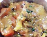 A picture of step 1 of Palak patodi.