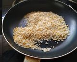 A picture of step 2 of Ven Pongal.