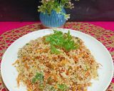 A picture of step 5 of Healthy Millet Carrots Rice.