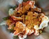A picture of step 3 of Cauliflower Pakoda - South Indian Style.