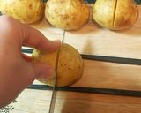 Hình bước làm 1 của món Khoai tây bỏ lò