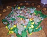 Foto del paso 4 de la receta: Ensalada de espinacas con tocino