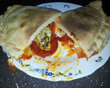 Foto del paso 4 de la receta: Calzone de pepperoni