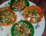 Colourful katori tokri chaat recipe step 14 photo