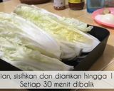 Foto langkah ke 1 dari resep Kimchi Mudah, 100% Bahan Lokal.