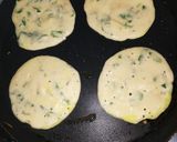 A picture of step 3 of Moong dal Pancakes.