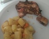 Foto del paso 6 de la receta: Pollo al horno con verduras