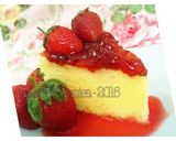 Foto langkah ke 7 dari resep Strawberry Japanese Cheesecake.