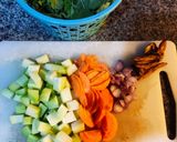 Foto langkah ke 1 dari resep Sayur Bening Bayam dengan Labu Siam.