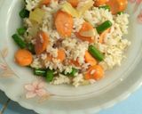 Foto langkah ke 4 dari resep Simple Fried Rice - Nasi goreng sederhana.