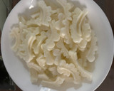 桔醬涼拌苦瓜（素）的食譜步驟1照片