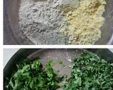 A picture of step 1 of Calcium Rich Palak Methi Thepla.