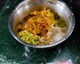 A picture of step 3 of Pumpkin Flowers Vada.