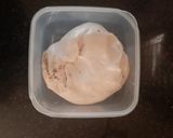 A picture of step 1 of Pani poori.