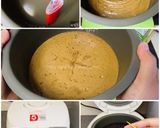 A picture of step 7 of Rice Cooker Dalgona Coffee Cake.