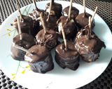A picture of step 3 of Chocolate peanut  banana Easy &quick recipe.