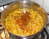 A picture of step 4 of Pork Ribs with Lentils.
