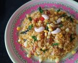 A picture of step 6 of Corn poha.